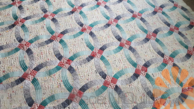 double wedding ring quilt