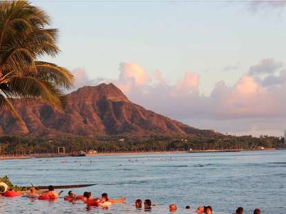 the edge of waikiki