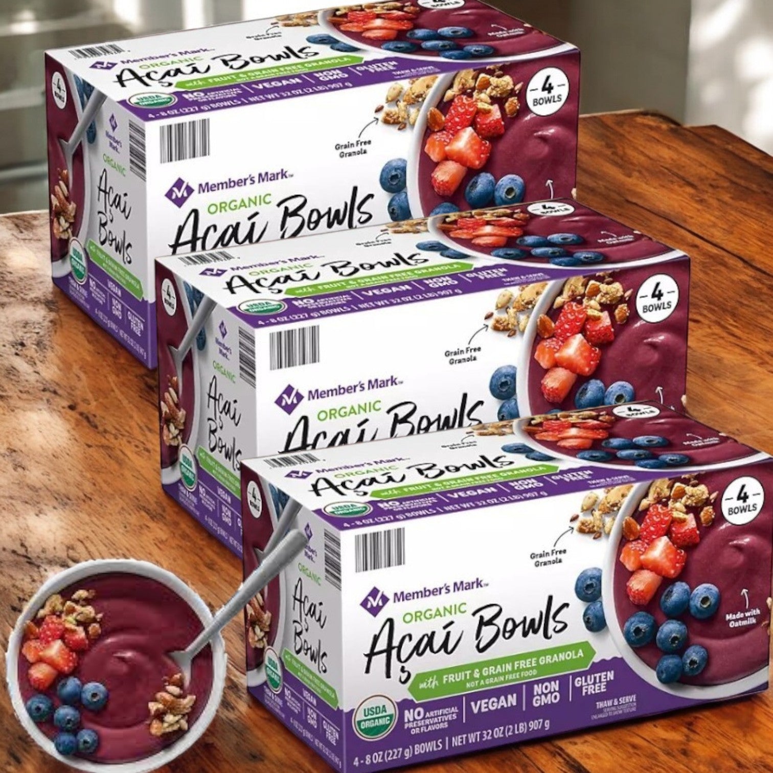 frozen acai bowl